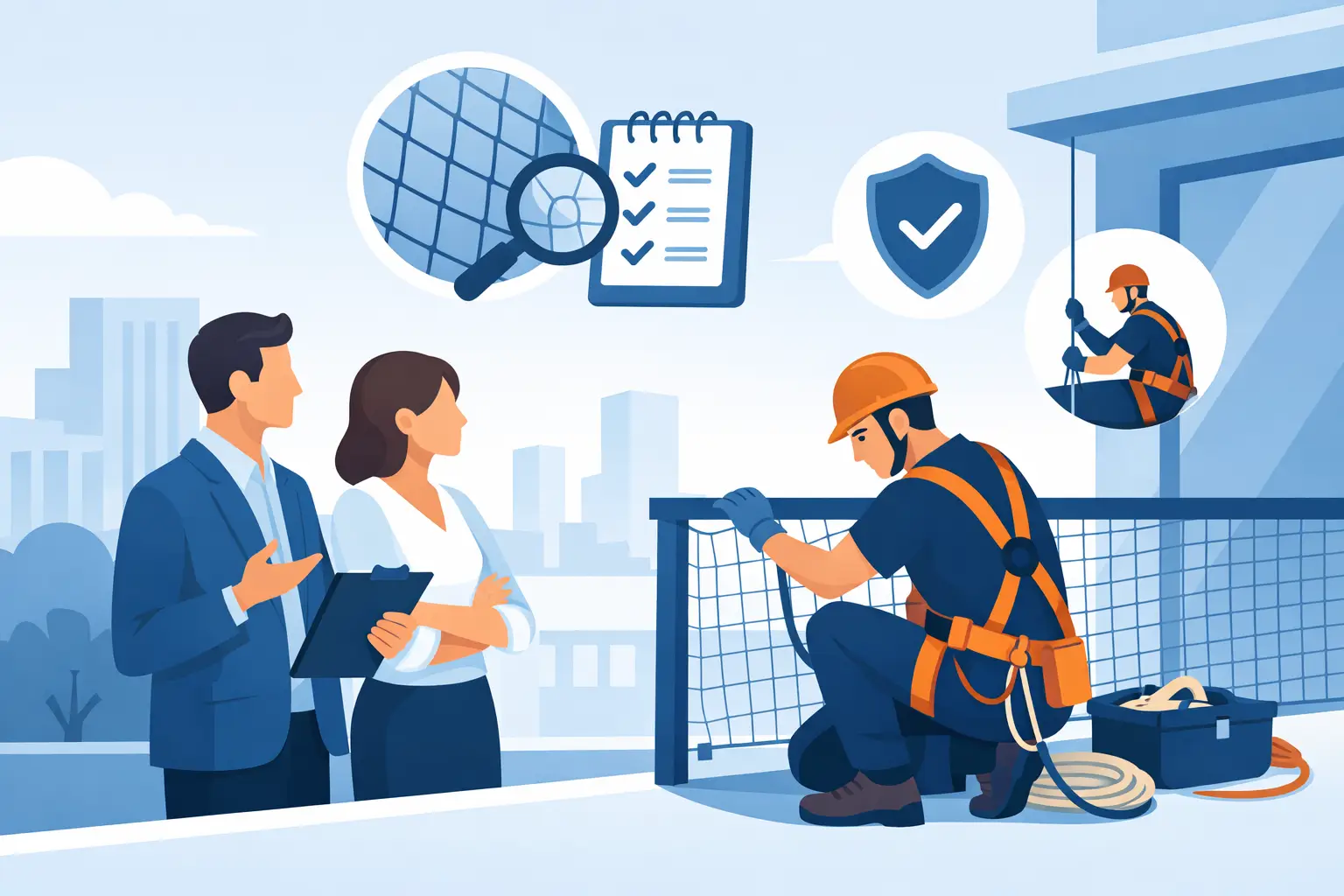 Cómo elegir instaladores de redes de protección